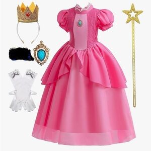 Princess Peach Costume Set for Kids